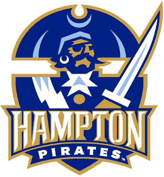 Hampton Pirates 2002-2006 Primary Logo diy DTF decal sticker